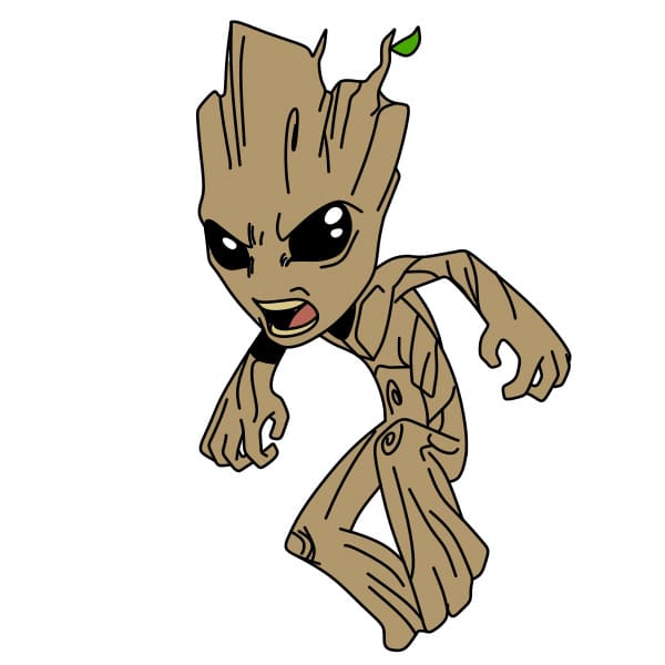 disegni di Groot