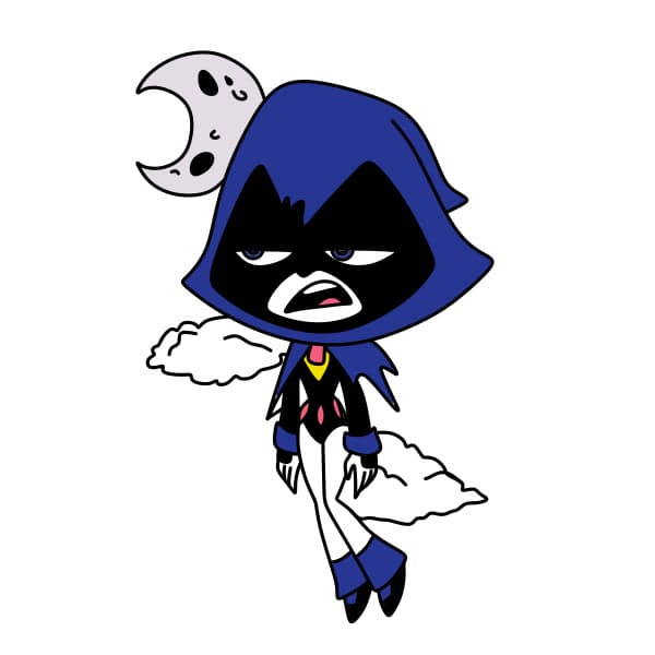 disegni di Disegno-Raven-passo9-2