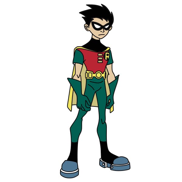 disegni di <strong>Robin (teen titans)</strong>