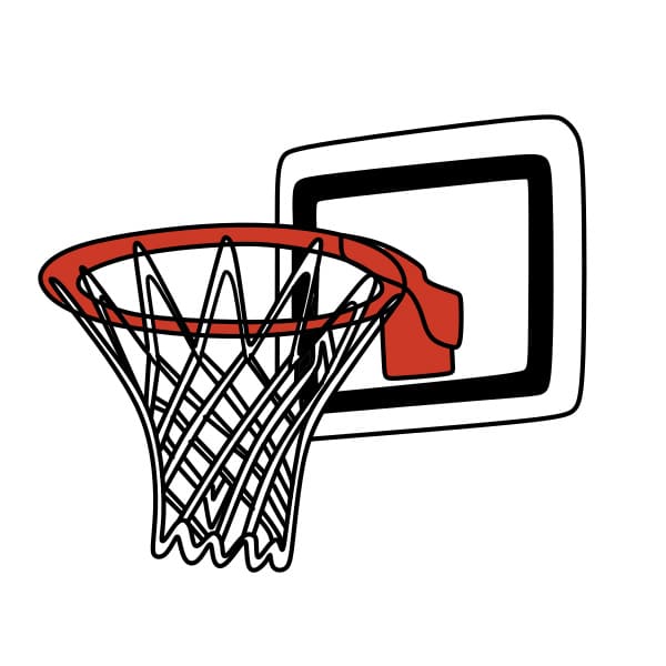 disegni di Canestro da Basket