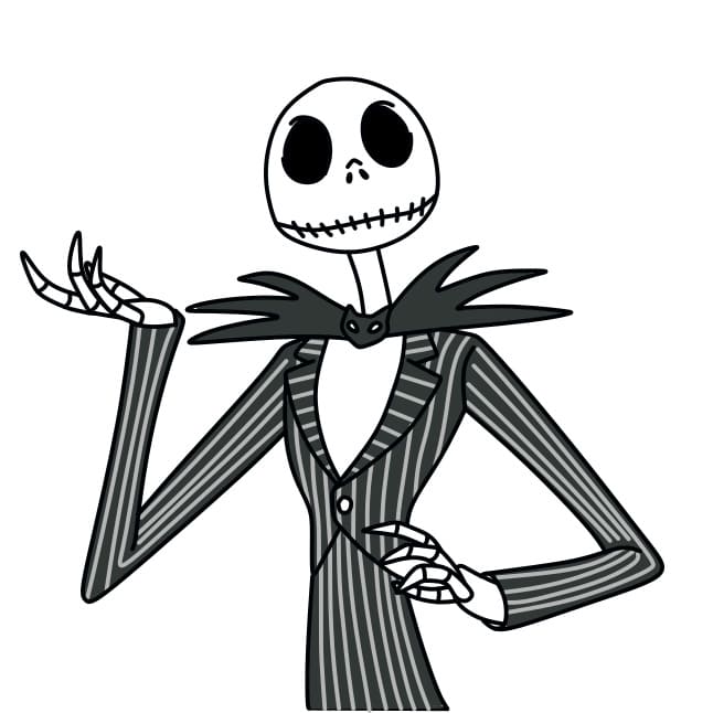 disegni di Jack Skellington