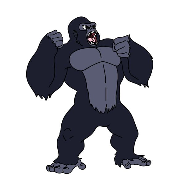 disegni di King Kong
