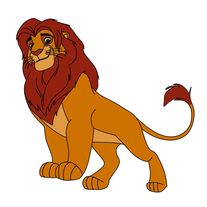 disegni di Leone Simba