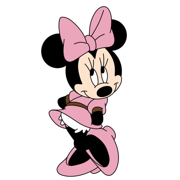disegni di disegno-Minnie-mouse-passo10-3