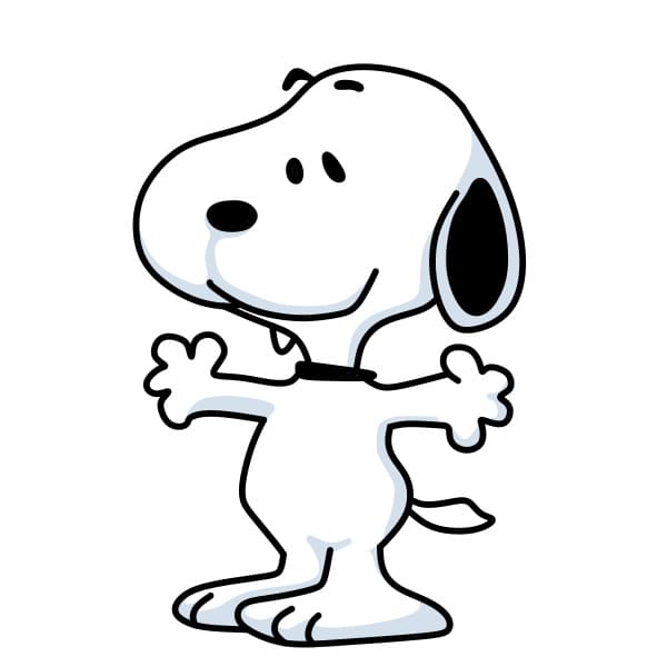 disegni di Come-disegnare-Snoopy-passo10-1