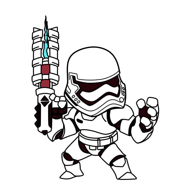 disegni di Come-disegnare-Stormtrooper-passo9-5