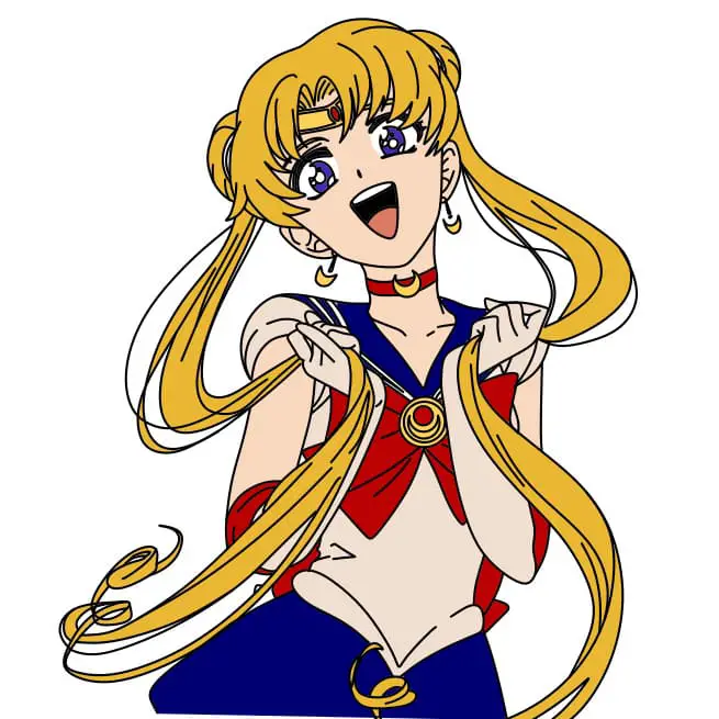 disegni di Disegno-di-Sailor-Moon-passo13