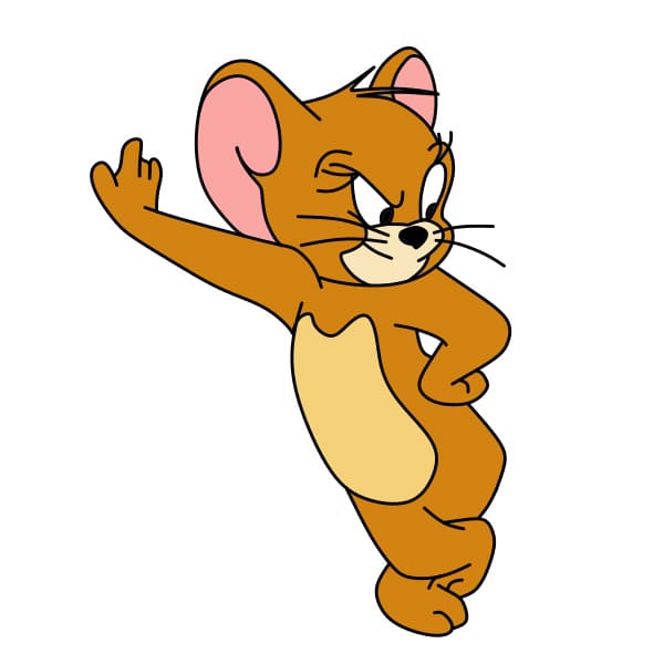 disegni di come-disegnare-Jerry-passo8-3