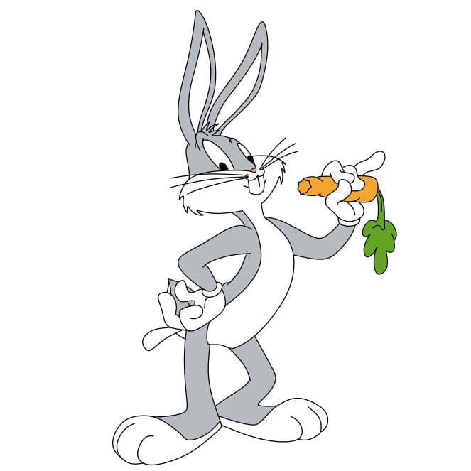 disegni di come-disegnare-bug-bunny-passo12-2