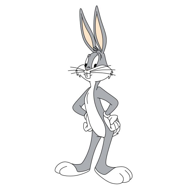 disegni di come-disegnare-bug-bunny-passo12