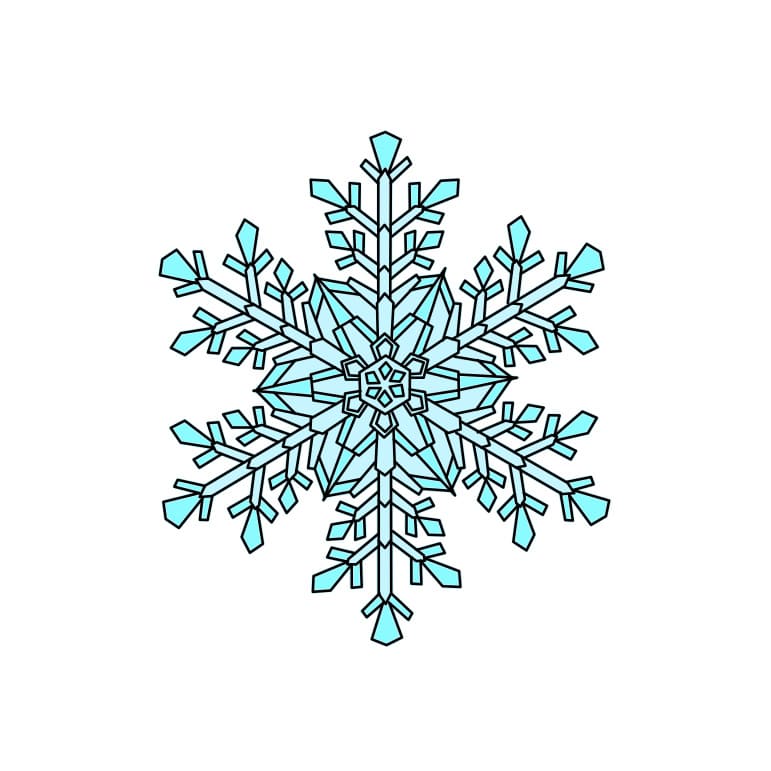 disegni di Fiocco Di Neve