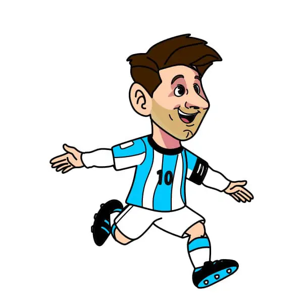 disegni di Come-disegnare-Lionel-Messi-passo12