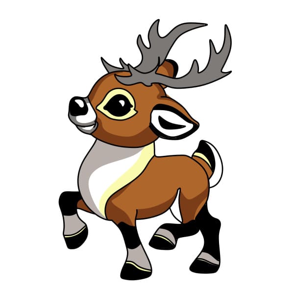 disegni di Come-disegnare-renne-passo11