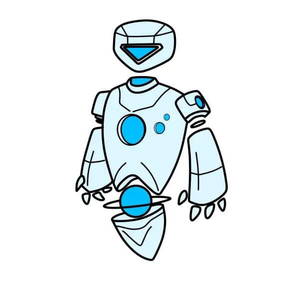 disegni di Come-disegnare-un-robot-Passaggio9-1
