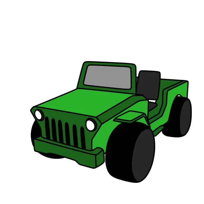 disegni di Come-disegnare-una-Jeep-passo10-4