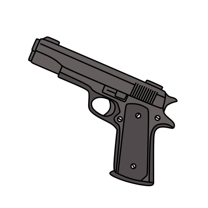 disegni di Come-disegnare-una-pistola-passo7