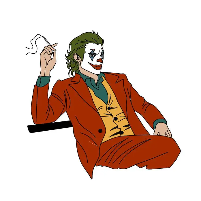 disegni di Come-disegnare-il-clown-Joker-passo10-3