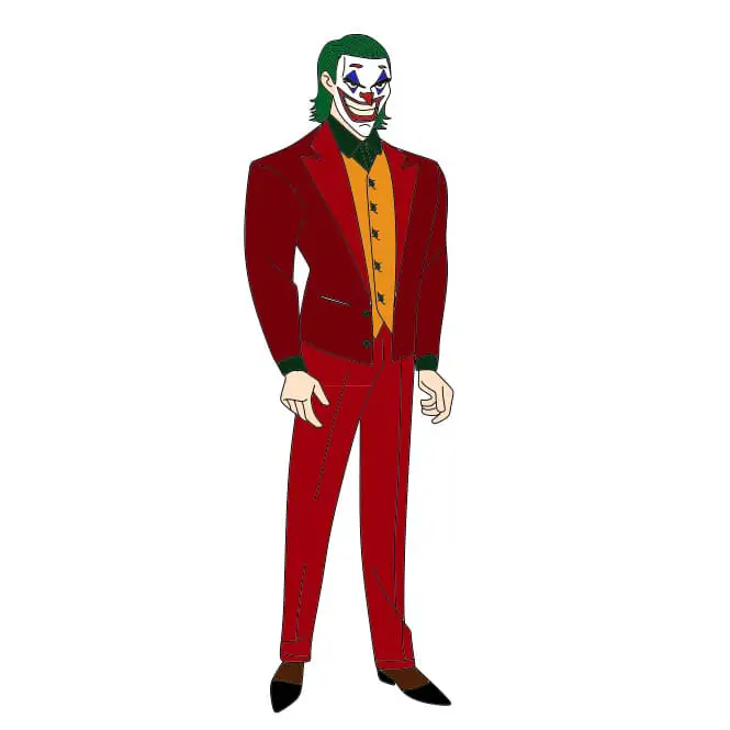 disegni di Come-disegnare-il-clown-Joker-passo11-3