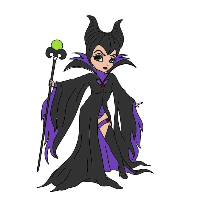 disegni di Malefica