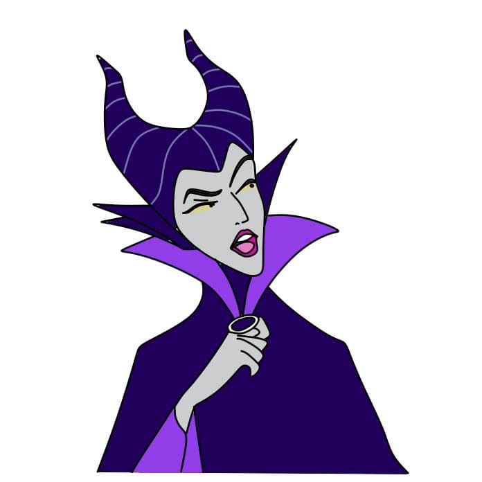 disegni di Come-disegnare-Malefica-Step-7-2