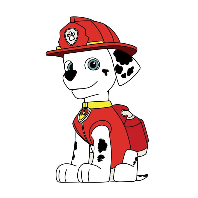 disegni di Come-disegnare-Paw-Patrol-Passo-14-1