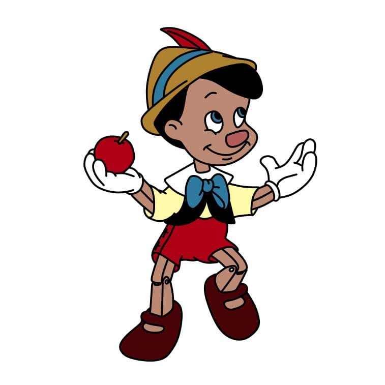 disegni di Come-disegnare-Pinocchio-Passaggio-10-4