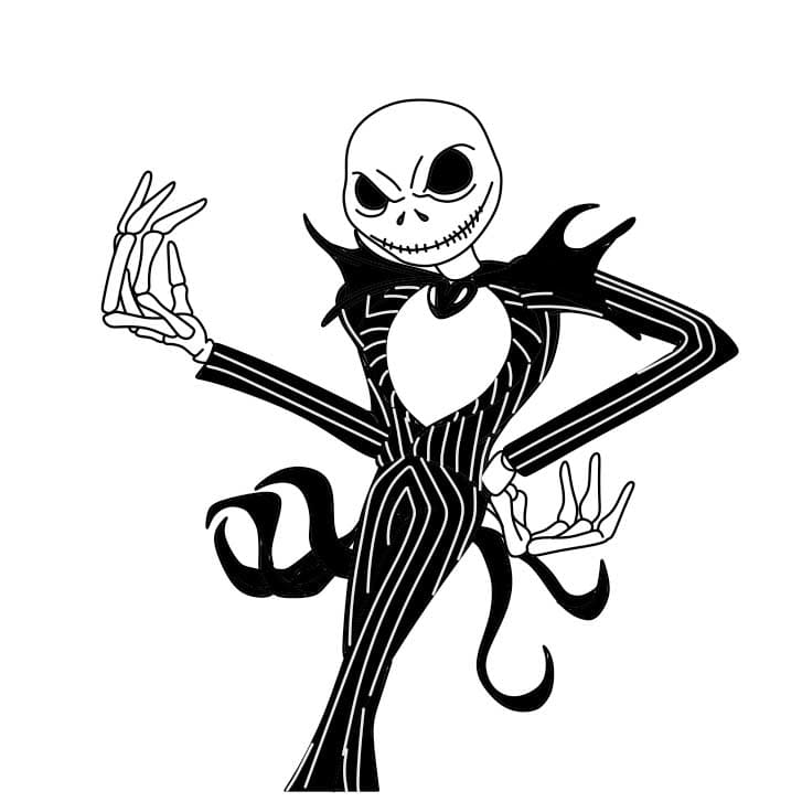 disegni di Come-disegnare-Skellington-Passaggio-12-2