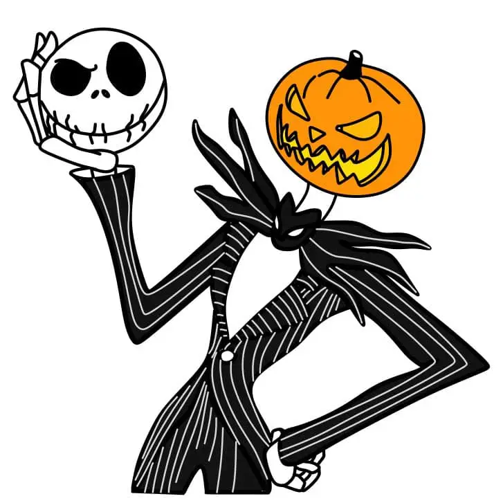 disegni di Come-disegnare-Skellington-Passaggio-9-1