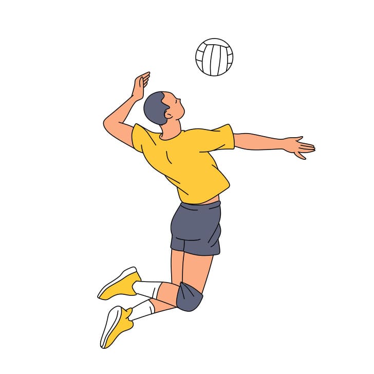 disegni di Come-disegnare-la-pallavolo-Step-10-5