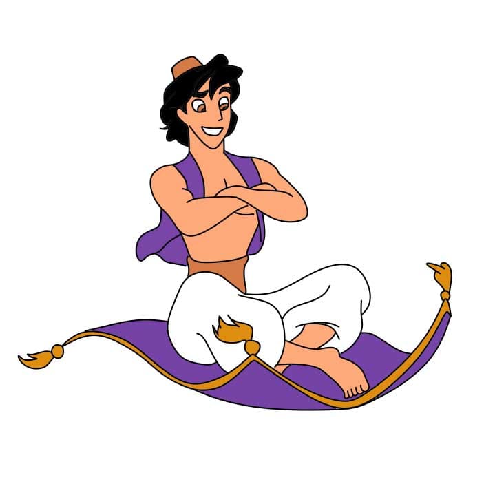 disegni di Come-disegnare-Aladino-Step-11-3