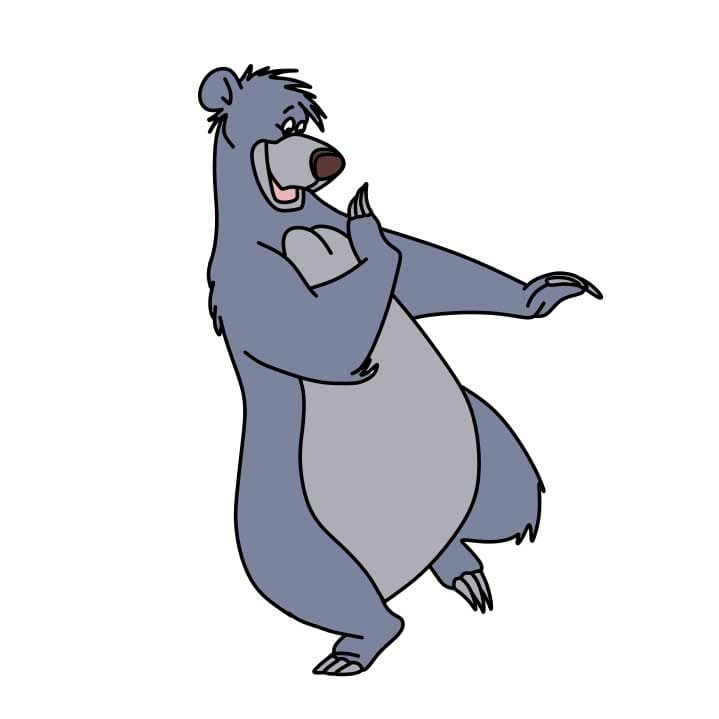 disegni di Orso Baloo