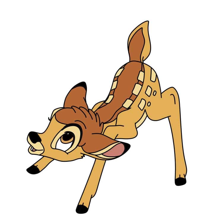 disegni di Bambi