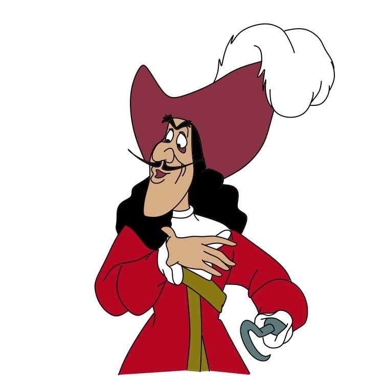 disegni di Come-disegnare-Hook-Passo-9-3