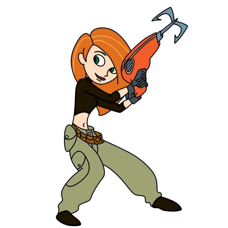 disegni di Come-disegnare-Kim-Possible-Passaggio-10-1