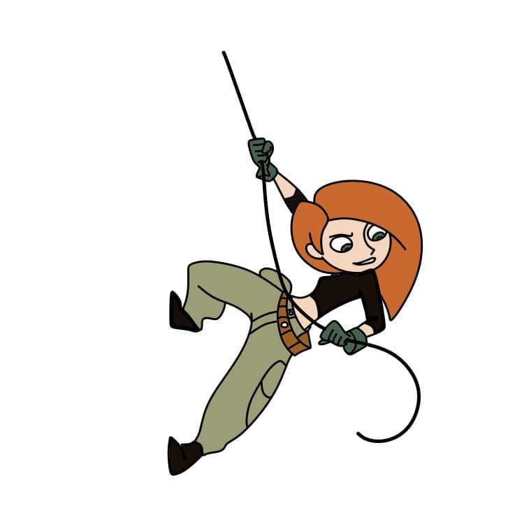 disegni di Come-disegnare-Kim-Possible-Passaggio-10-4