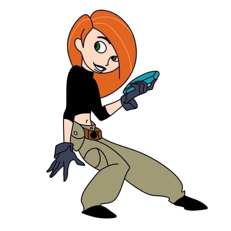 disegni di Come-disegnare-Kim-Possible-Passaggio-11-2