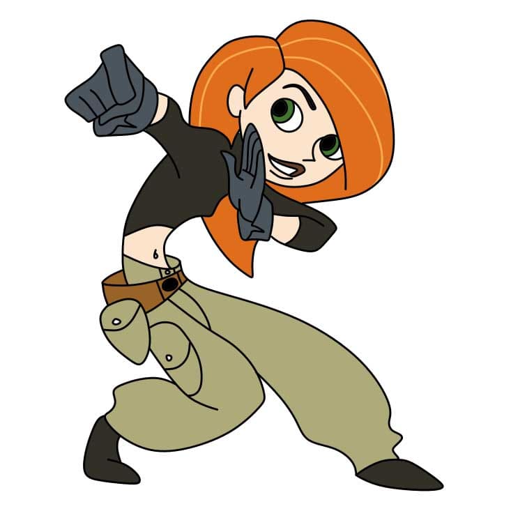 disegni di Come-disegnare-Kim-Possible-Passaggio-9-4