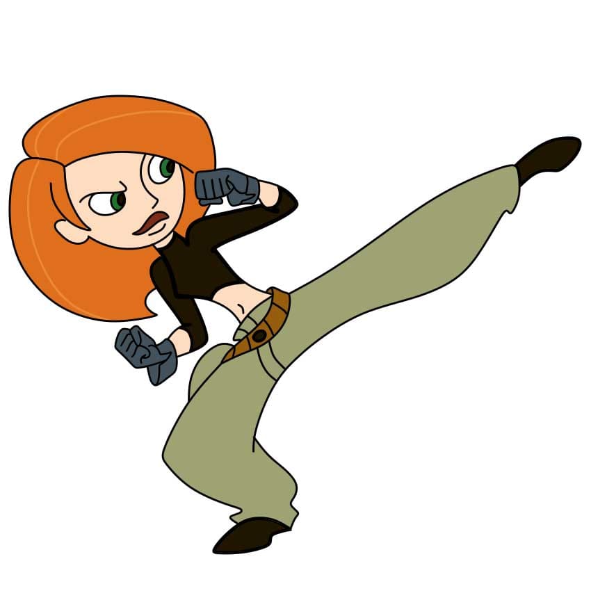 disegni di Come-disegnare-Kim-Possible-Passaggio-9-6