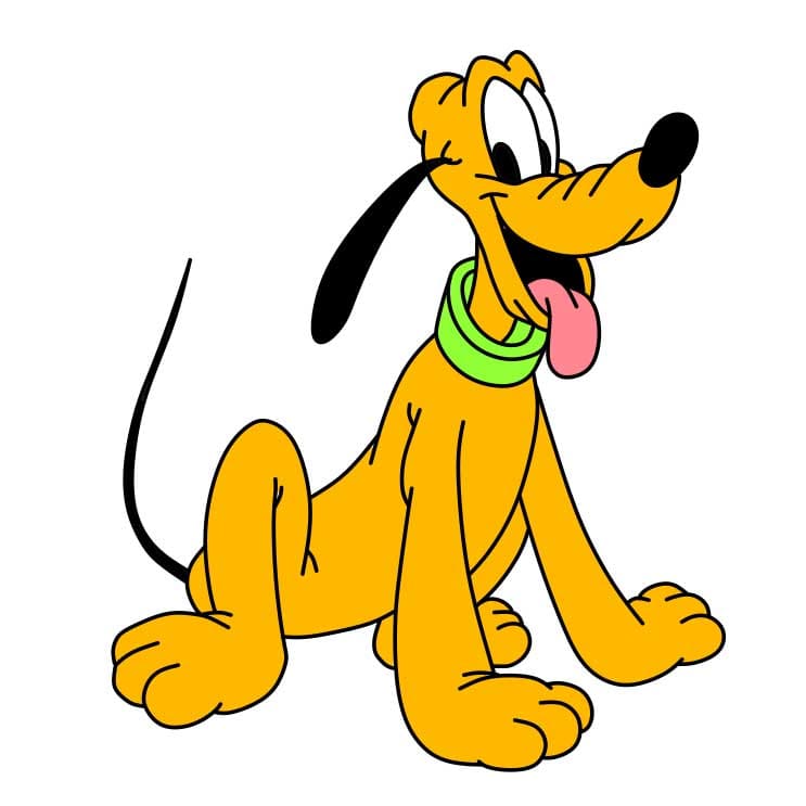disegni di Pluto