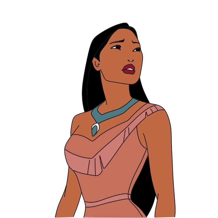 disegni di Pocahontas