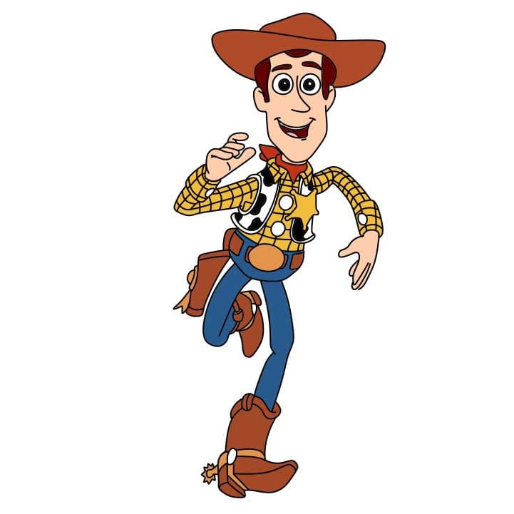 disegni di Come-disegnare-Woody-Step-12