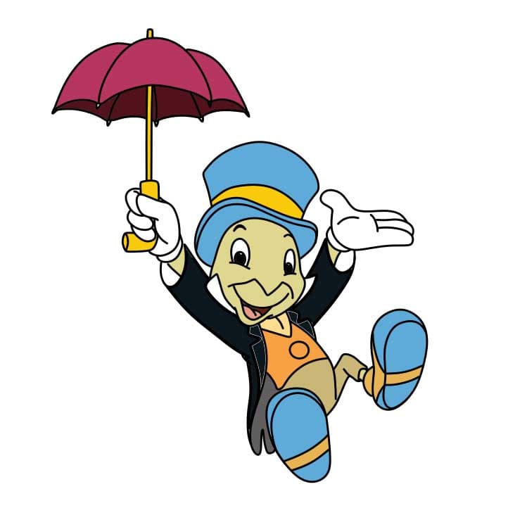 disegni di Come-disegnare-il-grillo-Jiminy-Passaggio-11-2