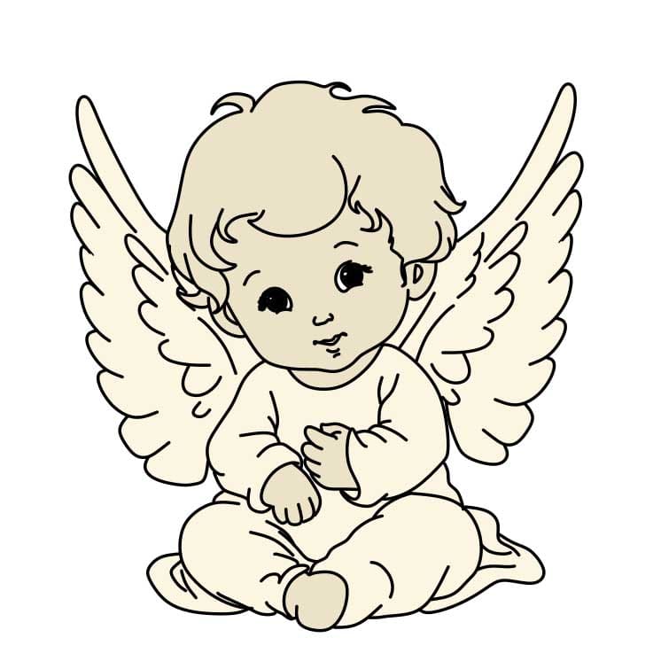 disegni di Come-disegnare-un-angelo-Passo-8-2