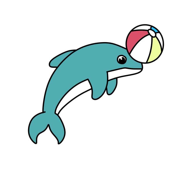 disegni di Como-dibujar-un-delfin-Paso-6-2