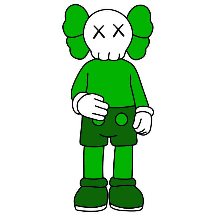 disegni di Come-disegnare-Kaws-Passaggio-8-3