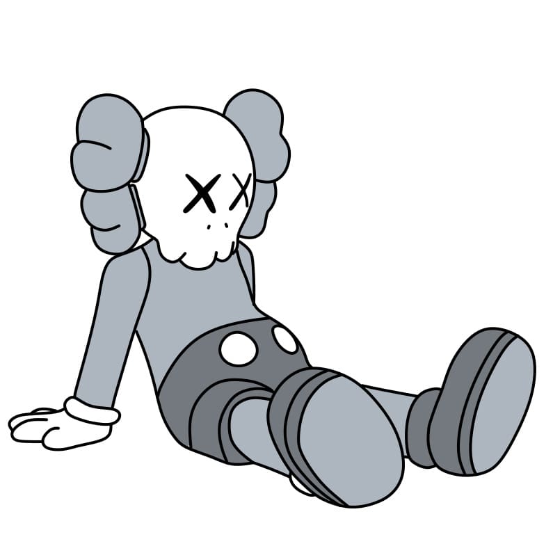 disegni di Come-disegnare-Kaws-Passaggio-8-7