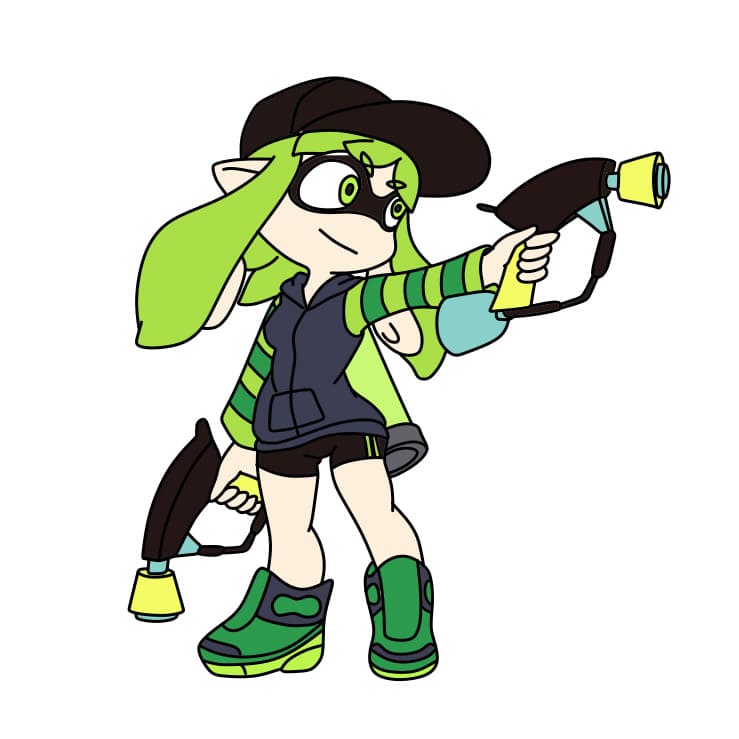 disegni di Come-disegnare-Splatoon-Passaggio-10-1