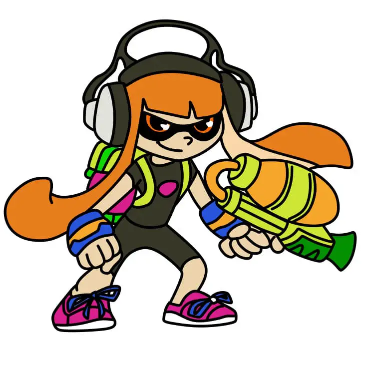 disegni di Come-disegnare-Splatoon-Passaggio-11