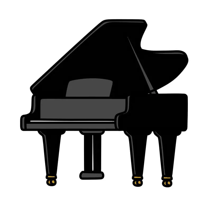 disegni di Come-disegnare-un-pianoforte-Passo-9