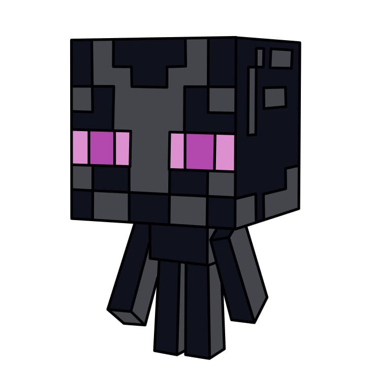 disegni di Enderman